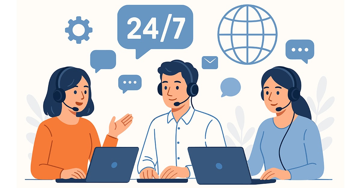 graphic shows Call center Agents