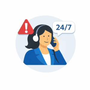 Störungsmeldung Tür- und Torautomation